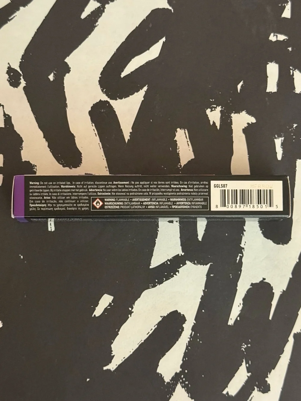 NYX Professional Makeup Glitter Goals Liquid Lipstick in Amethyst Vibes 3 ml